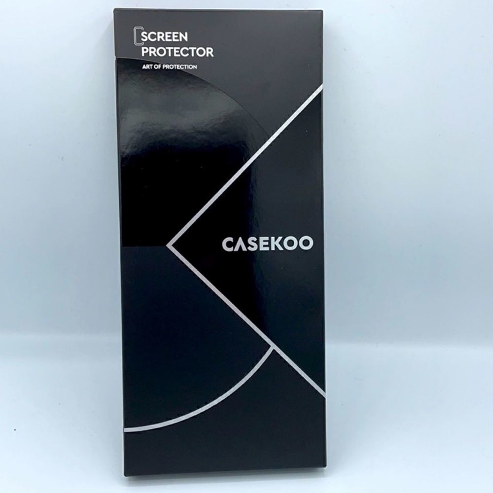 Bundle Casekoo Screen Protector iPhone 12 or 12 Pro Full Coverage Tempered Glass